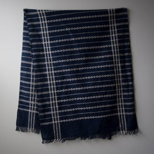 Railroad Runner, a handweaving pattern, folded